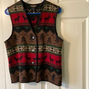 Woolrich wool vest